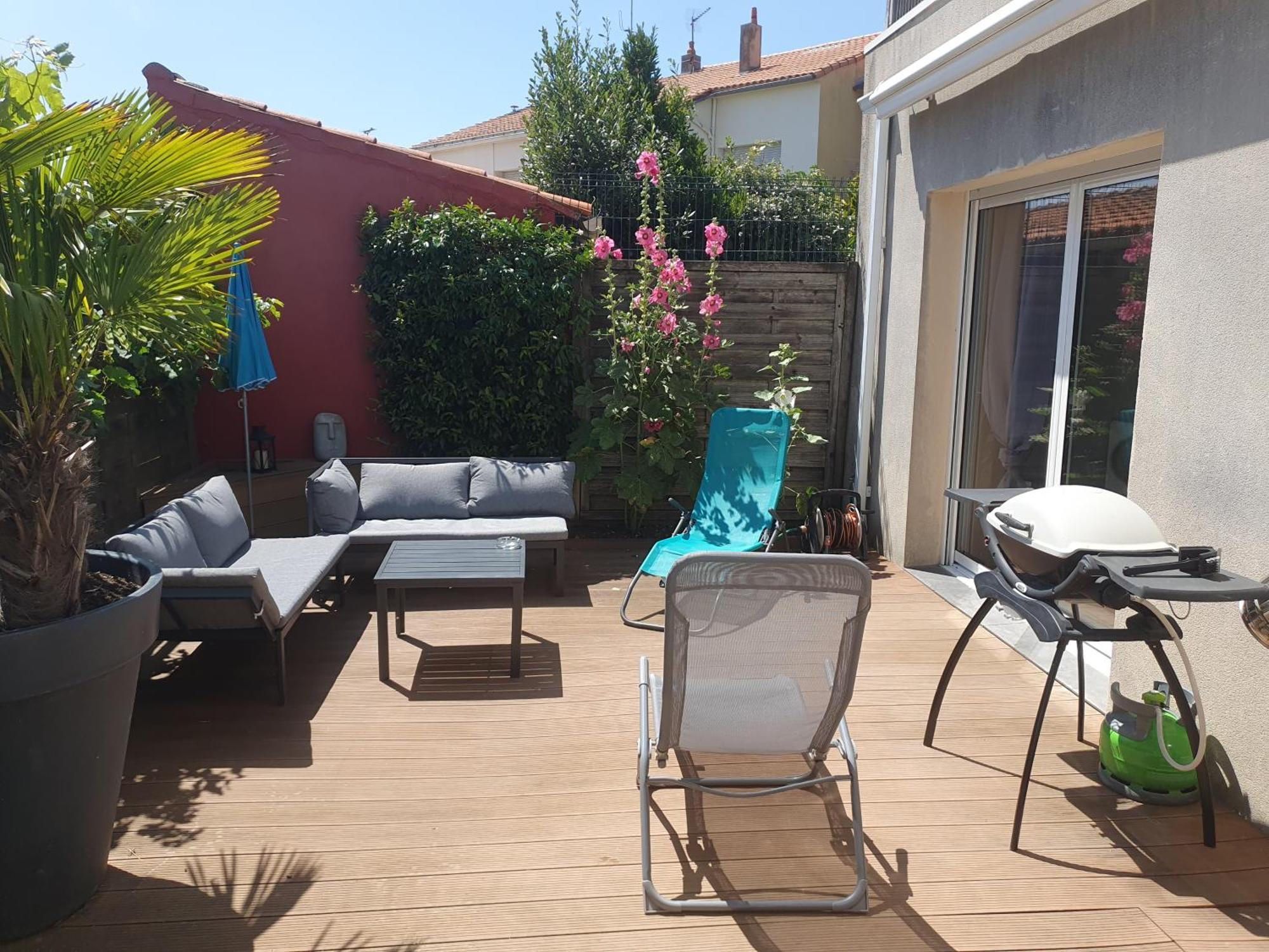 Joli Appartement 50 M2 Classe 3 Etoiles Avec Terrasse Et Jardin La Rochelle  Exterior foto